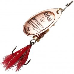 Блесна вращ. DAM Effzett Standart Spinner Dressed 3гр. цв.copper 60533(Польша)