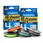 Шнур SHIMANO Kairiki 4 PE цв.mantis green 150м 0,20мм(Япония)