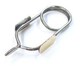 Перодержатель FLY-FISHING Brass Base Hackle Pliers small GN2670(Индия)