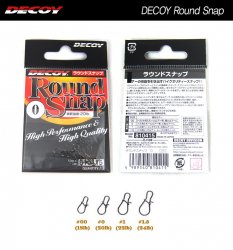 Застежка DECOY Round Snap SN-1 №00 13шт.(Япония)