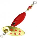 Блесна вращ. DUO Spearhead Ryuki Spinner 5гр. цв.ACC4106 Solid Red(Китай)