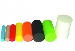 Заготовка для поппера WAPSI Foam Cylinders poppers 5/8 цв.yellow 4шт.(США)