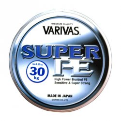 Шнур VARIVAS Super PE X4 цв.green 135м 0,15мм(Япония)