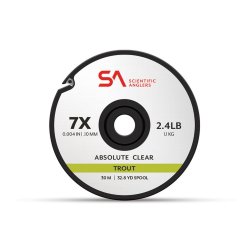 Поводковый материал SCIENTIFIC ANGLERS Absolute Trout 30м 4x(Япония)