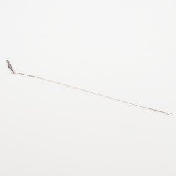 Поводок струна с вертлюгом CF 0,33мм, 20см, 5шт.(Россия)