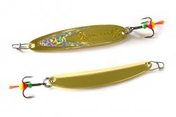 Блесна зим. ECOPRO Судачья silver flex 60мм цв.GSF(Россия)