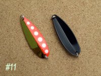 Блесна кол. RIVER OLD Sattelite Cherry Vespa 11гр. цв.11(Япония)