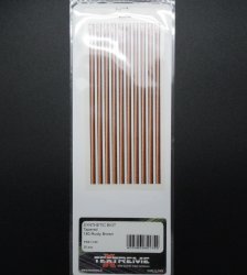 Имитация бородки пера павлина TEXTREME Synthetic Biot цв.180 rusty brown(Италия)