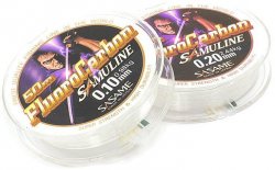 Леска SASAME Samuline Fluoro Carbon 50м 0,08мм(Япония)