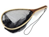 Подсак нахлыст.FLY-FISHING с нетравмирующей рыбу сеткой и линейкой FL16(Китай)