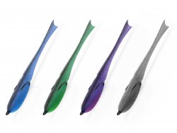 Поролоновая рыбка APS 120мм Slim цв.SET-1 4шт.(Россия)