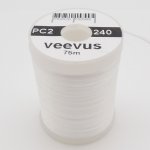 Нить монтажная VEEVUS Power Thread 240 den 75м цв.white(Дания)