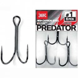 Двойник LUCKY JOHN Predator арт.LJH121 №1/0 6шт.(Корея)