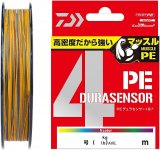 Шнур DAIWA PE Durasensor 4 Braid +Si2 5Color 200м р-р 0,6, 0,128мм(Япония)