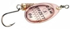 Блесна вращ. DAM Effzett Spinner Single Hook 3гр. цв.copper 5120-601(Польша)