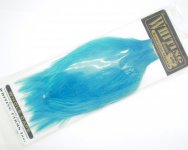 Скальп петуха WHITING цв.silver doc.blue(США)