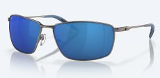 Очки поляризац.COSTA DEL MAR Turret matte dk.gunmetal/blue mirror 580 поликарбонат(США)