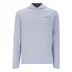 Футболка SIMMS BugStopper Hoody LS цв.steel blue heather р-р S(США)