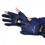 Перчатки AQUATIC Softshell ПЧ-09 цв.camo blue р-р L(Китай)