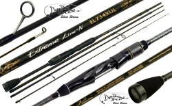 Спиннинг SILVER STREAM Extreme Line New EL 734XUL 2,2м 0,7-8гр., 4 части(Китай)