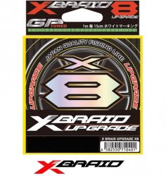 Шнур YGK X-Braid Upgrade X8 цв.green 150м р-р 1,0, 0,165мм(Япония)