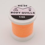Материал для тела HENDS Body Quills 24yds цв.fluo orange BQ-94(Чехия)