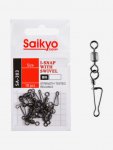 Вертлюг с застежкой SAIKYO SA-303 №12 10шт.(Япония)