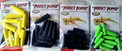 Заготовка для поппера WAPSI Soft Pencil poppers 1 цв.black 10шт.(США)