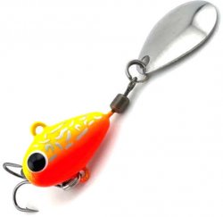 Тейл-спиннер UF STUDIO Hurricane 18гр. цв.gria fuji(Россия)