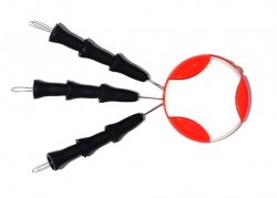 Стопор-отбойник HITFISH Carp&Feeder S-1 Rubber Tube Stopper №2 8шт.(Китай)