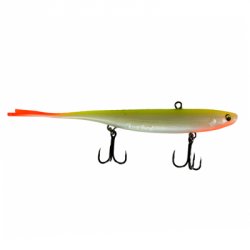 Зимний слаг JIG IT Whale Tail 150мм 26гр. цв.001 Clown(Китай)