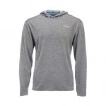 Футболка SIMMS BugStopper Hoody LS цв.steel heather р-р XXL(Китай)