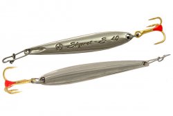 Блесна зим. ECOPRO Shprot-S 40мм цв.S золотой крючок(Россия)