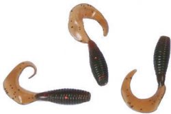 Твистер LUCKY JOHN Micro Grub 1'' 2,5см цв.085 15шт.(Китай)