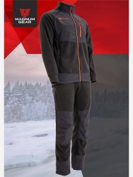 Костюм MAGNUM Polar флис цв.черный р-р 60-62 рост 180-182(Россия)
