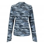 Термофутболка жен. SIMMS BugStopper Solarflex Hoody LS цв.shroud sterling р-р S(Китай)