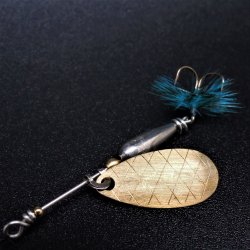 Блесна вращ. ШМАКОВКА Чебак вольфрам W2 stream 2,6гр. цв.чер.ник./лат.(Россия)