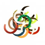 Заготовка хвоста FISHION Wiggle Tails S цв.orange fluo 6шт.(Италия)