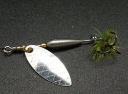 Блесна вращ. ШМАКОВКА Малек вольфрам W2 stream 2,6гр. цв.чер.ник./зерк.ник.(Россия)