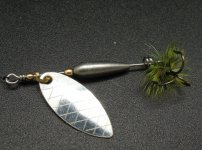 Блесна вращ. ШМАКОВКА Малек вольфрам W2 stream 2,6гр. цв.чер.ник./зерк.ник.(Россия)