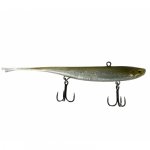 Зимний слаг JIG IT Whale Tail 150мм 26гр. цв.F12 Smoky shiner(Китай)