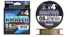 Шнур SUNLINE Salti Mate Amazer PE 4 200м р-р 1,7, 0,223мм(Япония)
