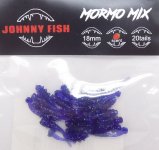Приманка JOHNNY FISH Mormo Mix 18 цв.21 20шт.(Россия)