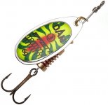 Блесна вращ. DAM Effzett Standart Spinner 3гр. цв.fire shark 60525(Польша)