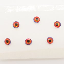 Глаза эпокс. HARELINE сдвоенные 5мм цв.lava(США)