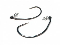 Крючки офсетные HITFISH CPS с креплением №10/0 2шт.(Филиппины)