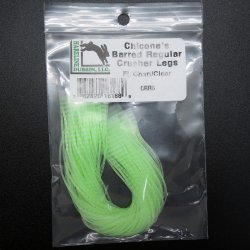 Ножки силиконовые HARELINE Chicone's Barred Regular Crusher цв.fl chart/clear(США)
