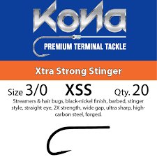 Крючки KONA XSS Xtra Strong Stinger №3/0 20шт.(Китай)