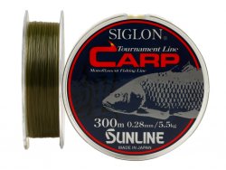 Леска SUNLINE Siglon Carp 300м 0,38мм(Япония)