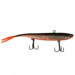 Зимний слаг JIG IT Whale Tail 130мм 22гр. цв.F11 Shiny black back(Китай)